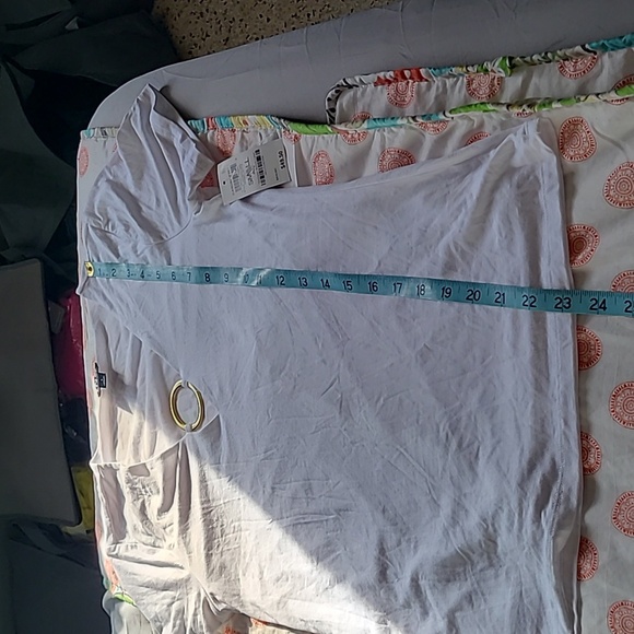 INC International Concepts Women's small white blouse NWT - Picture 7 of 9